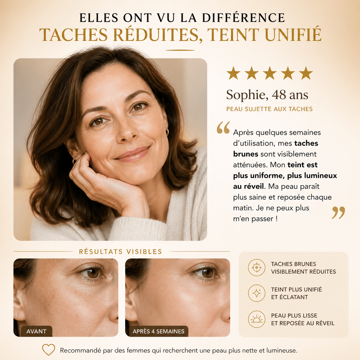 Masque Correcteur Nuit - Teint Parfait au Réveil - AURÁ SKIN